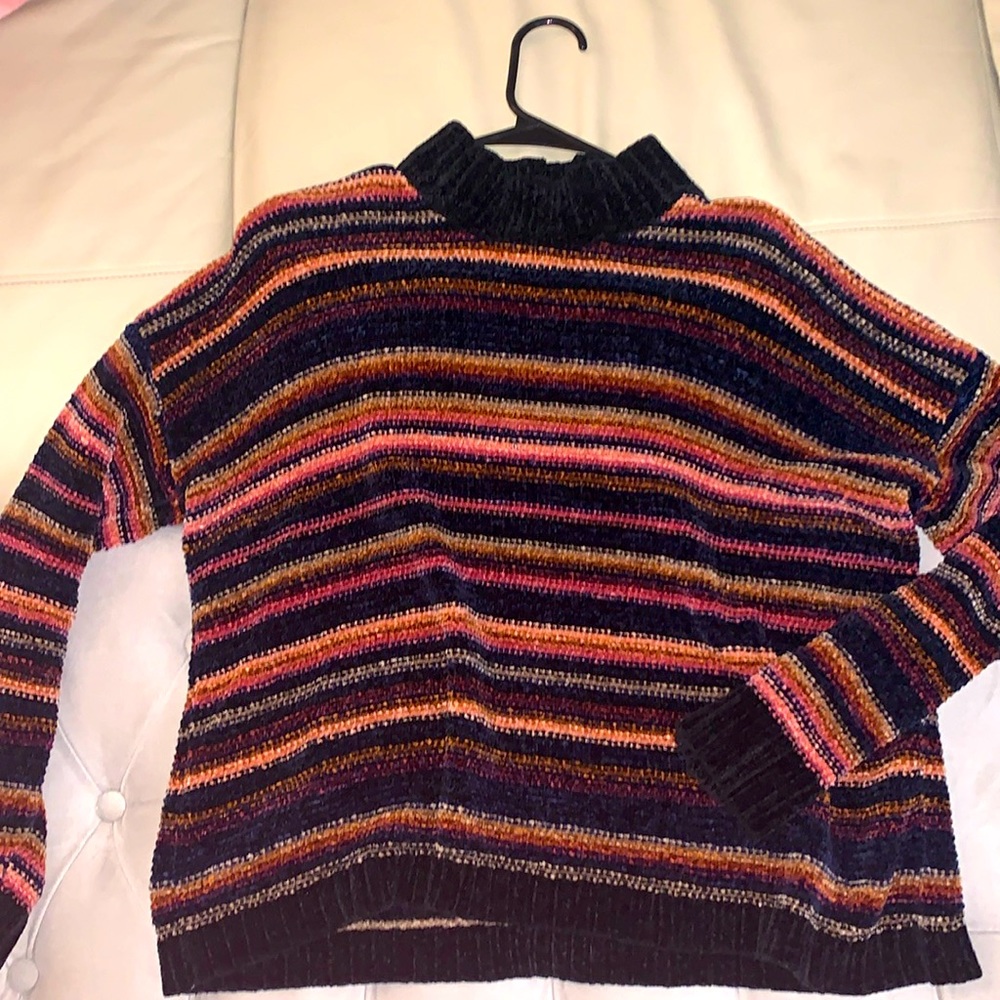 Hippie Roes striped turtleneck sweater